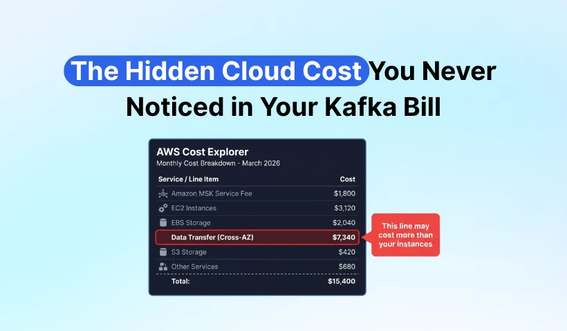 The Hidden Cloud Cost You Never Noticed in Your Kafka Bill