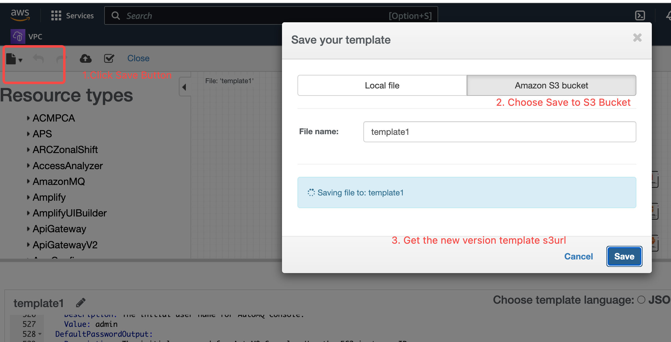Navigate to the Stack list page to find the Stack for deploying the AutoMQ BYOC environment.