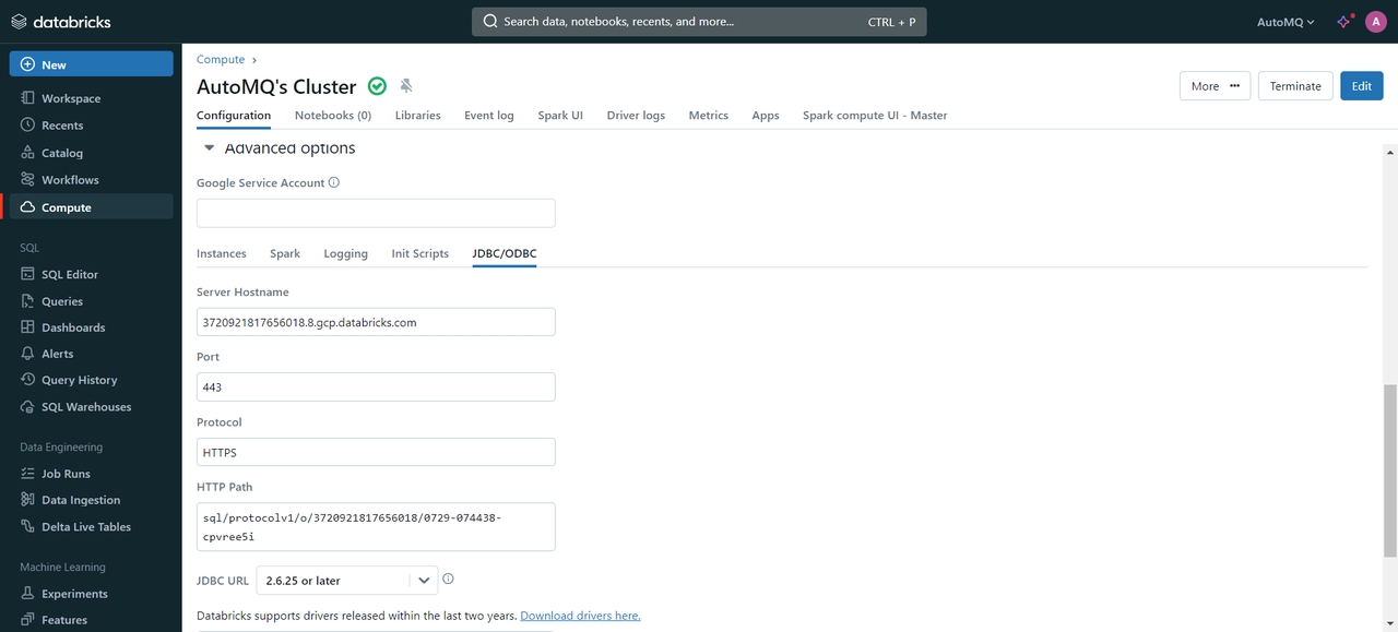 In the top right corner of the cluster, select the user -> go to Settings -> choose User -> Developer -> AccessToken -> Generate new Token. You will receive something similar to 